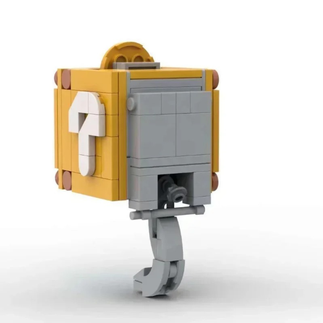 Cubo colgador de llaves lego